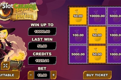 Οθόνη3. Golden Potion Κουλοχέρης
