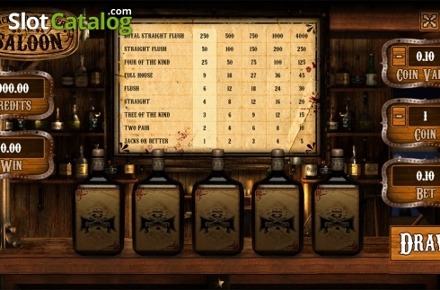 Οθόνη2. Jacks or Better Saloon Κουλοχέρης 