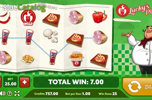 Οθόνη4. Lucky's Pizza Κουλοχέρης 