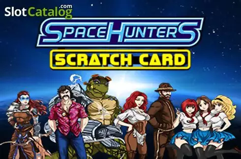 Space Hunters Scratch Card Λογότυπο Space Hunters Scratch Card Λογότυπο