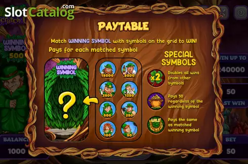 Οθόνη5. 8 Leprechauns Scratch Card Κουλοχέρης