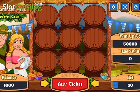 Οθόνη3. Biergarten Fest Scratch Κουλοχέρης 