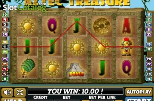 Οθόνη3. Aztec Treasure (PlayPearls) Κουλοχέρης