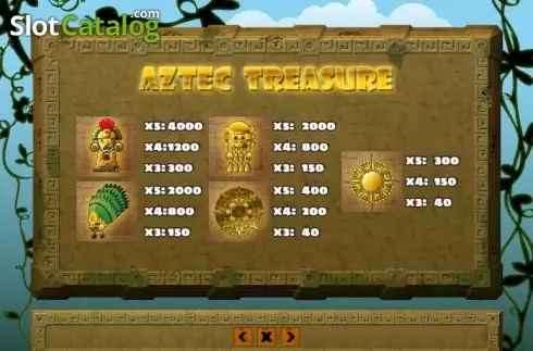 Οθόνη4. Aztec Treasure (PlayPearls) Κουλοχέρης