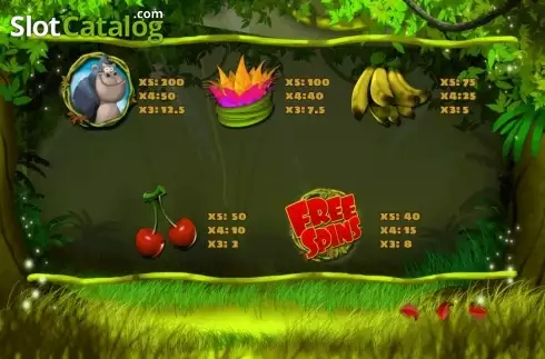 Οθόνη4. Banana King (PlayPearls) Κουλοχέρης