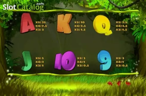 Οθόνη5. Banana King (PlayPearls) Κουλοχέρης