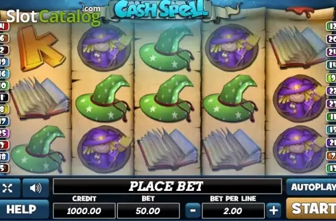 Οθόνη2. Cash Spell Κουλοχέρης 