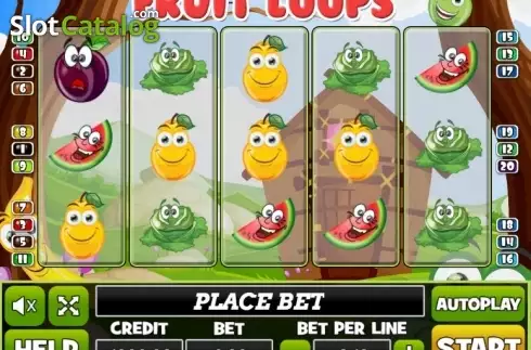 Οθόνη2. Fruit Loops Κουλοχέρης 