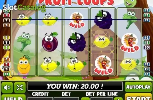 Οθόνη3. Fruit Loops Κουλοχέρης 