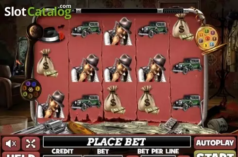 Οθόνη2. Gangster City Κουλοχέρης