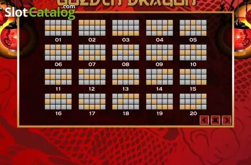 Οθόνη5. Golden Dragon (PlayPearls) Κουλοχέρης 