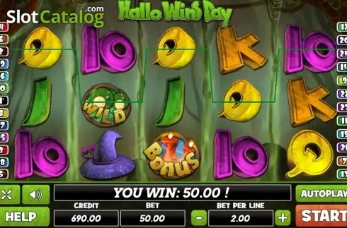 Οθόνη3. Hallo Wins Day Κουλοχέρης