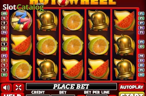 Οθόνη2. Hot 7 Wheel Κουλοχέρης 