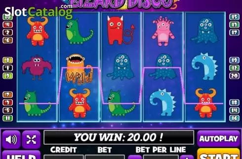 Οθόνη3. Lizard Disco Κουλοχέρης 