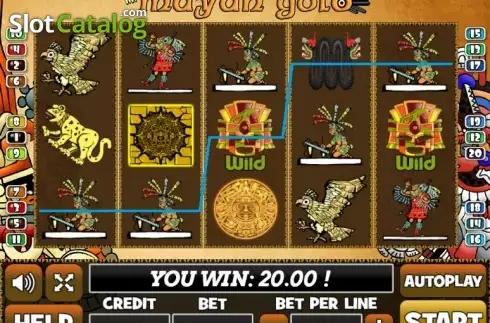 Οθόνη3. Mayan Gold (PlayPearls) Κουλοχέρης