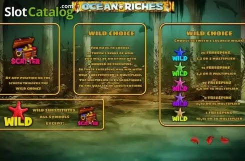 Οθόνη6. Ocean Riches (PlayPearl) Κουλοχέρης 