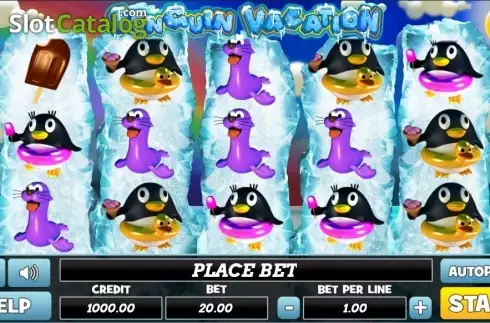 Οθόνη2. Penguin Vacation (PlayPearls) Κουλοχέρης