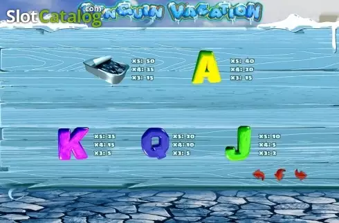 Οθόνη5. Penguin Vacation (PlayPearls) Κουλοχέρης