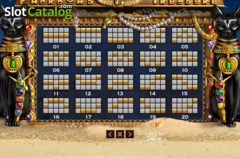 Οθόνη6. Pharaohs Treasure (PlayPearls) Κουλοχέρης