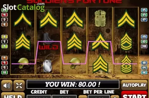 Οθόνη3. Soldiers Fortune Κουλοχέρης