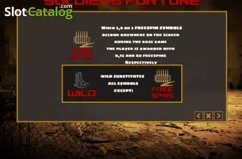 Οθόνη6. Soldiers Fortune Κουλοχέρης
