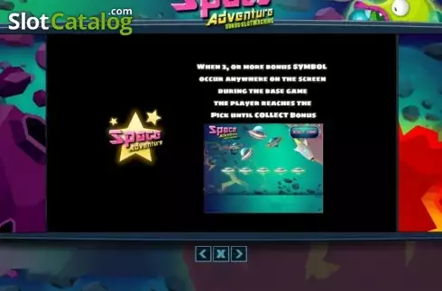 Οθόνη7. Space Adventure (PlayPearls) Κουλοχέρης
