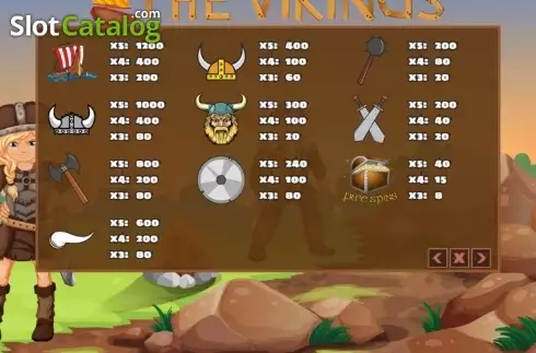 Οθόνη4. The Vikings (PlayPearls) Κουλοχέρης