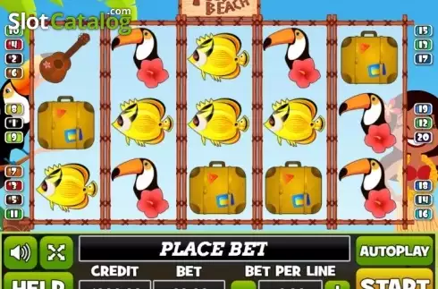Οθόνη2. Tiki Beach (PlayPearls) Κουλοχέρης