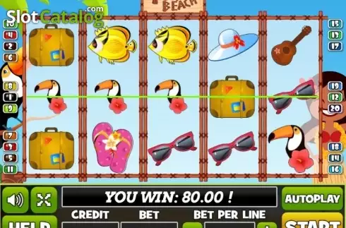 Οθόνη3. Tiki Beach (PlayPearls) Κουλοχέρης