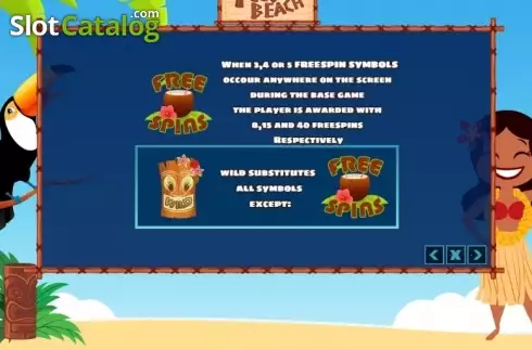 Οθόνη6. Tiki Beach (PlayPearls) Κουλοχέρης