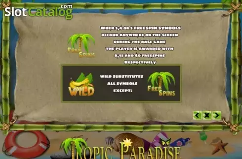 Οθόνη6. Tropic Paradise Κουλοχέρης