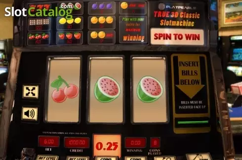Οθόνη2. True 3D Classic Slotmachine Κουλοχέρης