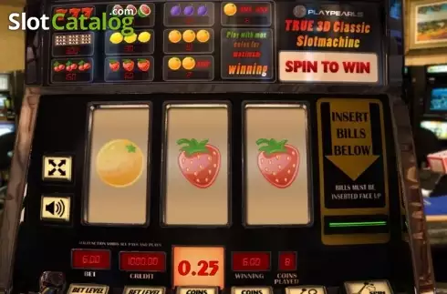 Οθόνη3. True 3D Classic Slotmachine Κουλοχέρης