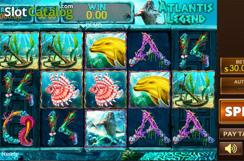 Οθόνη2. Atlantis Legend Κουλοχέρης