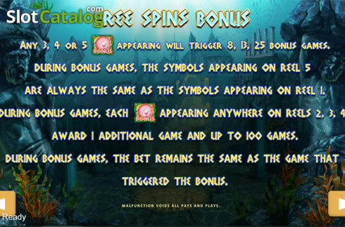Οθόνη7. Atlantis Legend Κουλοχέρης