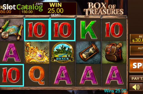 Οθόνη3. Box of Treasures Κουλοχέρης