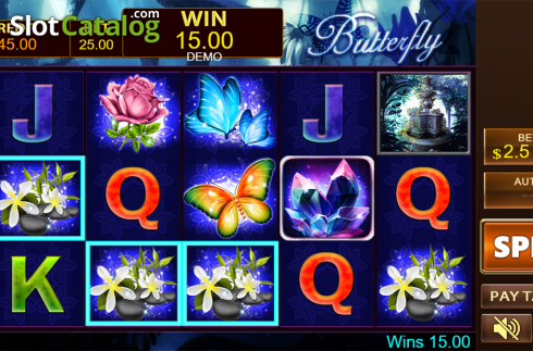Οθόνη4. Butterfly (PlayStar) Κουλοχέρης 