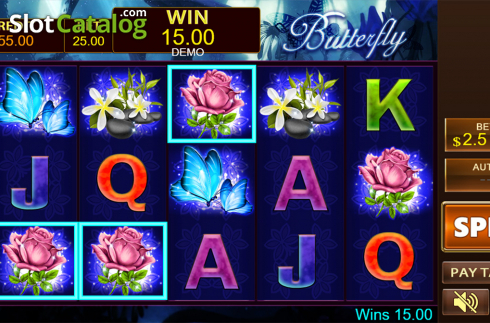 Οθόνη5. Butterfly (PlayStar) Κουλοχέρης 