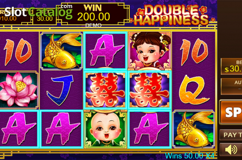 Οθόνη3. Double Happiness (Playstar) Κουλοχέρης 