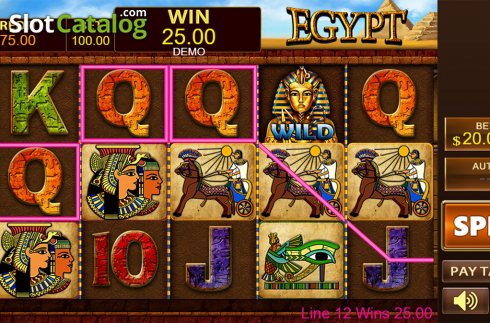 Οθόνη5. Egypt (PlayStar) Κουλοχέρης