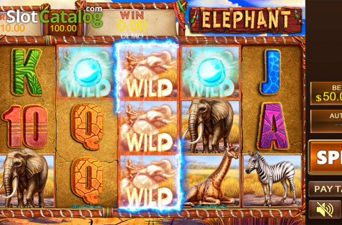 Οθόνη4. Elephant (Playstar) Κουλοχέρης