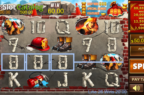 Οθόνη3. Fire Hero Κουλοχέρης