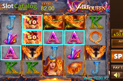 Οθόνη4. Fire Queen (PlayStar) Κουλοχέρης