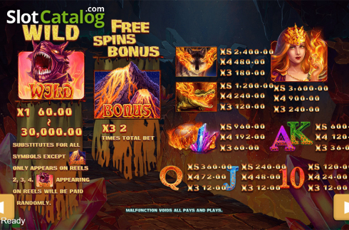 Οθόνη7. Fire Queen (PlayStar) Κουλοχέρης