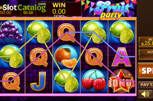 Οθόνη3. Fruit Party (PlayStar) Κουλοχέρης 