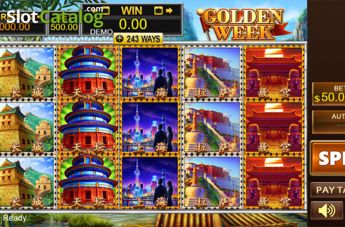Οθόνη2. Golden Week (PlayStar) Κουλοχέρης