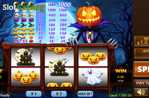 Οθόνη2. Halloween (PlayStar) Κουλοχέρης 