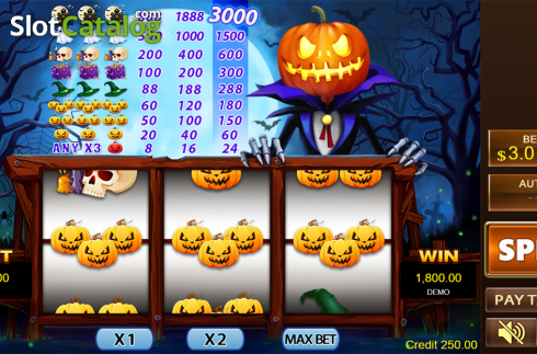 Οθόνη3. Halloween (PlayStar) Κουλοχέρης 