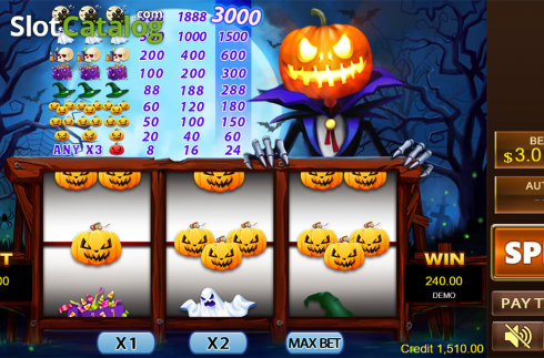 Οθόνη4. Halloween (PlayStar) Κουλοχέρης 