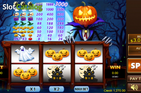 Οθόνη5. Halloween (PlayStar) Κουλοχέρης 